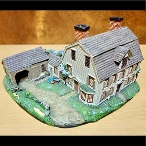 "Emerson's Old Manse" House Sculpture Hawthorne Village 183A